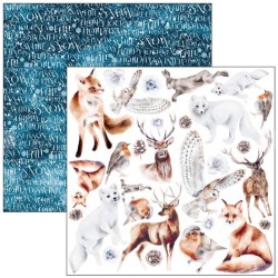Ciao Bella WINTER JOURNEY FUSSY CUT PAD 6"X6"
