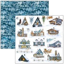 Ciao Bella WINTER JOURNEY FUSSY CUT PAD 6"X6"
