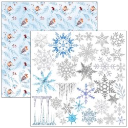Ciao Bella WINTER JOURNEY FUSSY CUT PAD 6"X6"