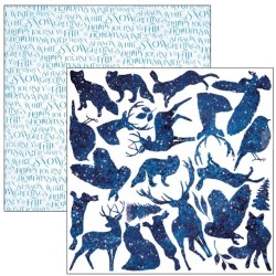 Ciao Bella WINTER JOURNEY FUSSY CUT PAD 6"X6"
