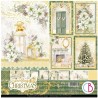 Ciao Bella SPARKLING CHRISTMAS PAPER PAD 12"X12"