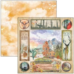Ciao Bella INTO THE WILD PAPER PAD 12"X12"