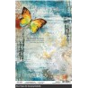 Ciao Bella RICE PAPER A4 DANCING BUTTERFLY