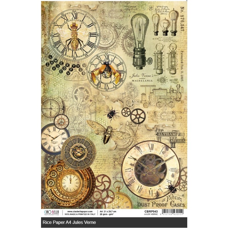 Ciao Bella Rispapper A4 JULES VERNE