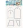 Studio Light • Let It Snow Cutting Dies Tag Pocket Book