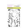 CraftEmotions clearstamps A6 - ornaments border rose