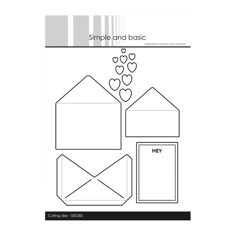 Simple and Basic Kuvert die "Sweet little envelope" SBD285