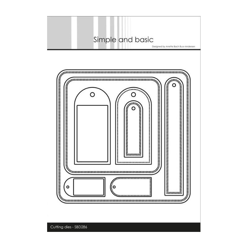 Simple and Basic die "Rounded Square" SBD286