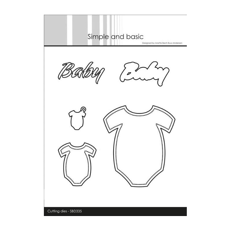 Simple and Basic die "Baby Onesie" SBD335