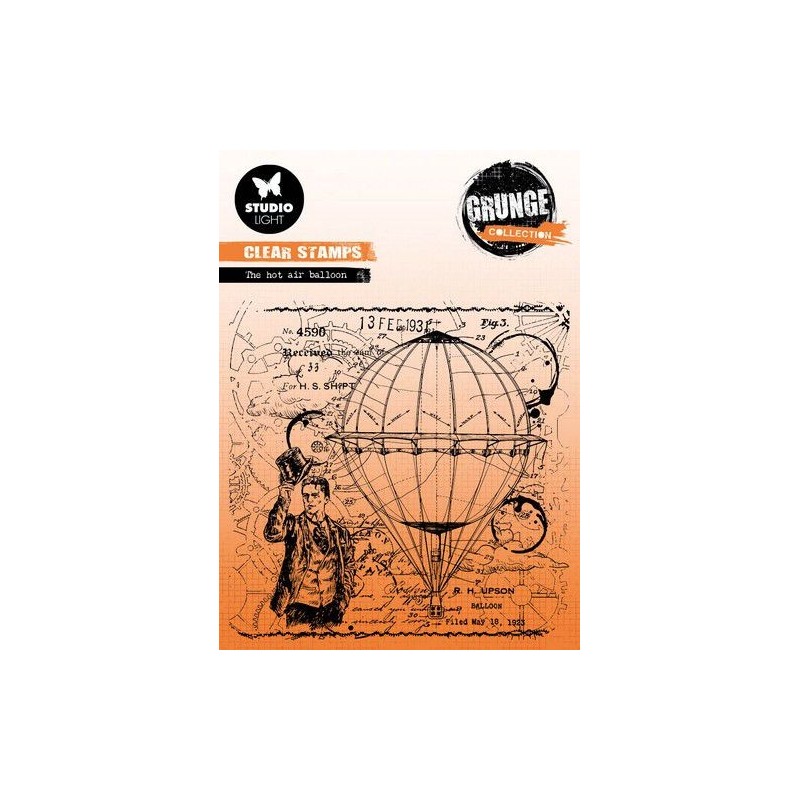 Studio Light Clear Stamps Grunge Collection nr.513 SL-GR-STAMP513 122x122mm
