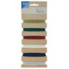 Joy! crafts Embroidery thread set - basic colors (Christmas) 6300/0101- Metal effects 6x25mtr