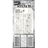 Tim Holtz Mini Stencil Set 57 TH-MST057