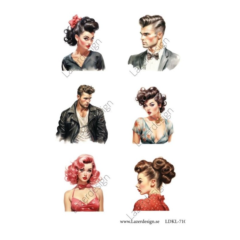 Lazer Design LDKL-710 Klippark Rockabilly