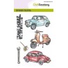 CraftEmotions clearstamps A6 - Classic Cars 2