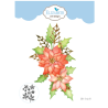 Elizabeth Craft florals 24 poinsettia