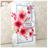 Elizabeth Craft florals 24 poinsettia