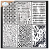 Elizabeth Craft Stencil  3  Set