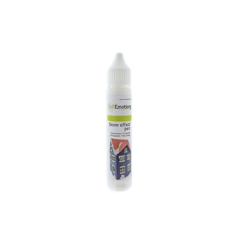 CraftEmotions Snow effect pen - True snow 30ml