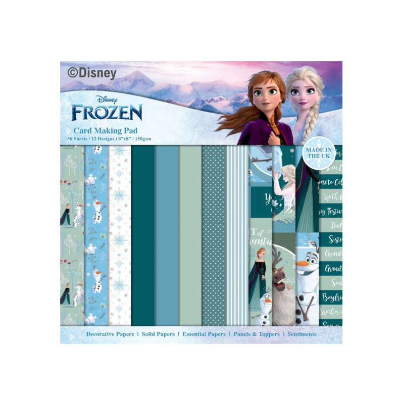 Creative Expressions • Disney 8x8 Frozen Christmas Card Making Pad 20,32x20,32cm