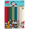 Creative Expressions • Mickey & Minnie Christmas Coloured Card A4 Pack
