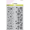 CraftEmotions Mask stencil loose stars crystals A5