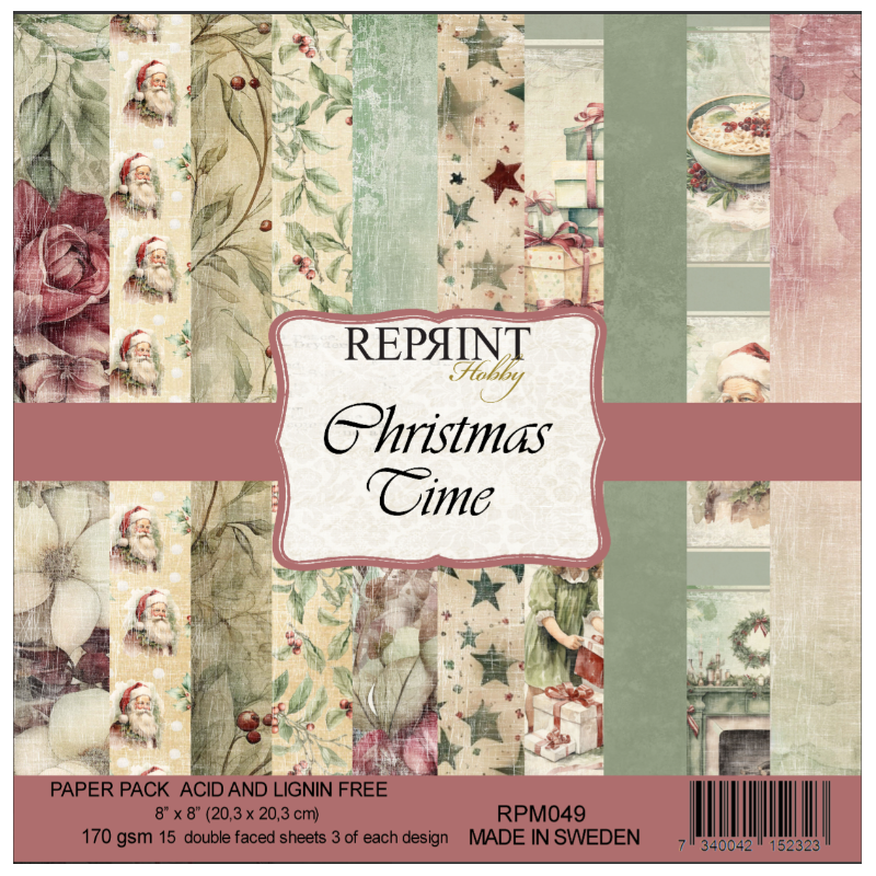 REPRINT Paperpack  - Christmas Time - 8x8