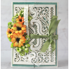 Heartfelt Fancy Flourish Border Die  HCD2-7403