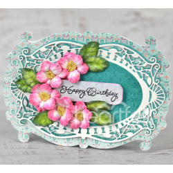 Heartfelt Fancy Classic Oval Frame Die  HCD2-7381