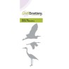 CraftEmotions Die - waterfowl Card 5x10cm