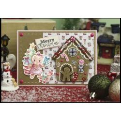 Yvonne Design Dies "Gingerbread House" YCD10334