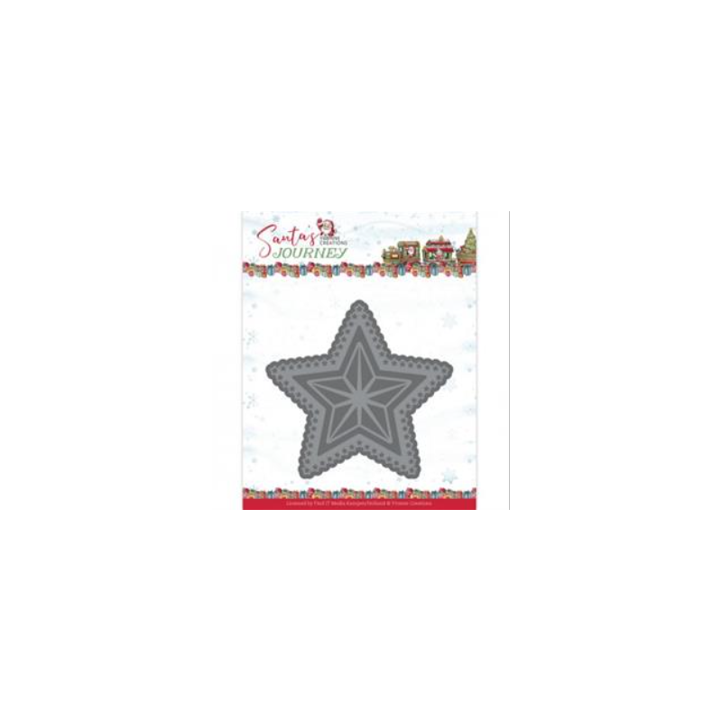 Yvonne Design Dies "Santa's Big Star" YCD10331