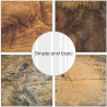 Simple and Basic Design Papers 12x12 "Wood, wood, wood" SBP725