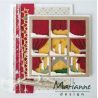 Marianne Design Craftables Cutting Dies - Candle Bridge CR1427