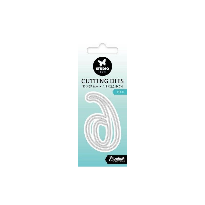 Studio Light Cutting die Essentials NR. 6 nr.750 SL-ES-CD750 33x57mm
