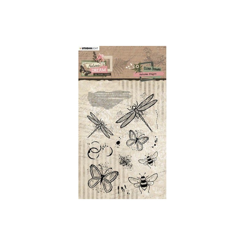 Studio Light Clear Stamp Nature‘s dream nr.528 HE-ND-STAMP528 92x136mm