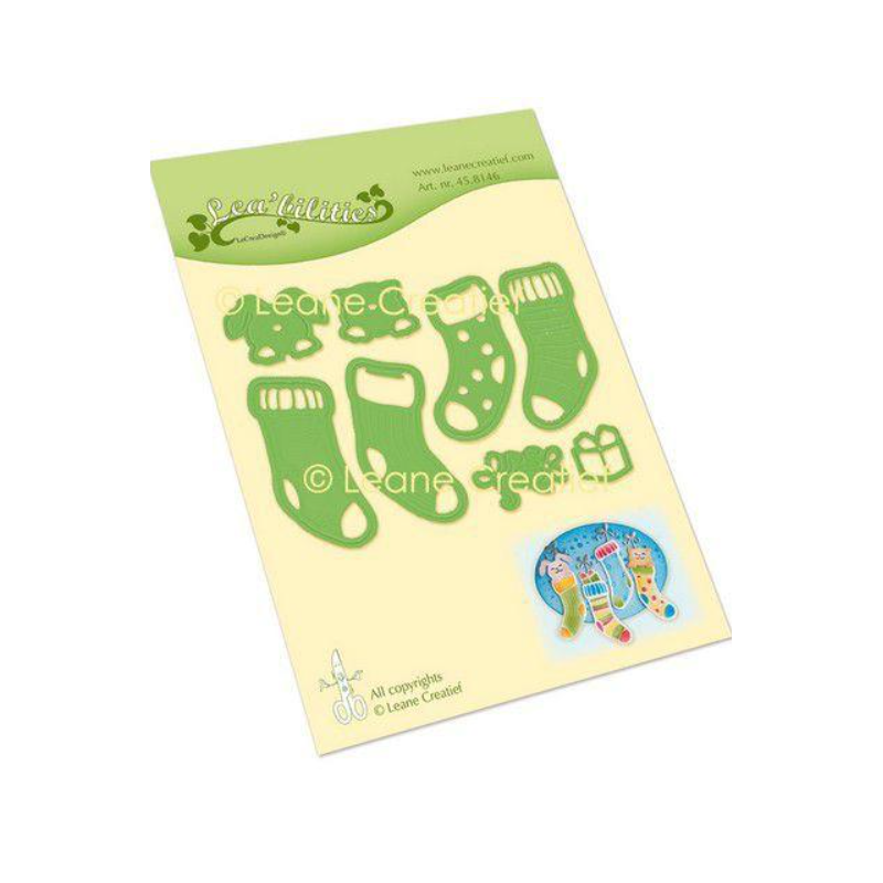 LEANE DIE CUT/EMB "Christmas Stockings" 45.8146
