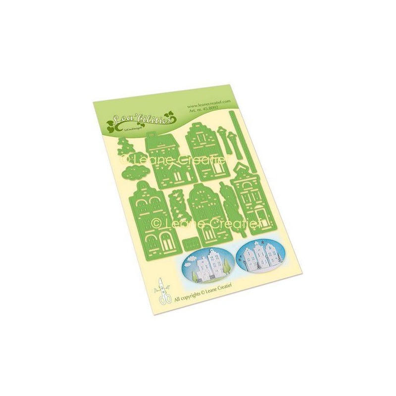 LeCrea - Lea’bilitie Street view cut and embossing die 45.8092
