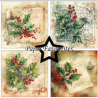 Paper Favourites 6X6 Paper Pack "Vintage Holly" PF262