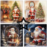 Paper Favourites 6X6 Paper Pack "Santa" PF264