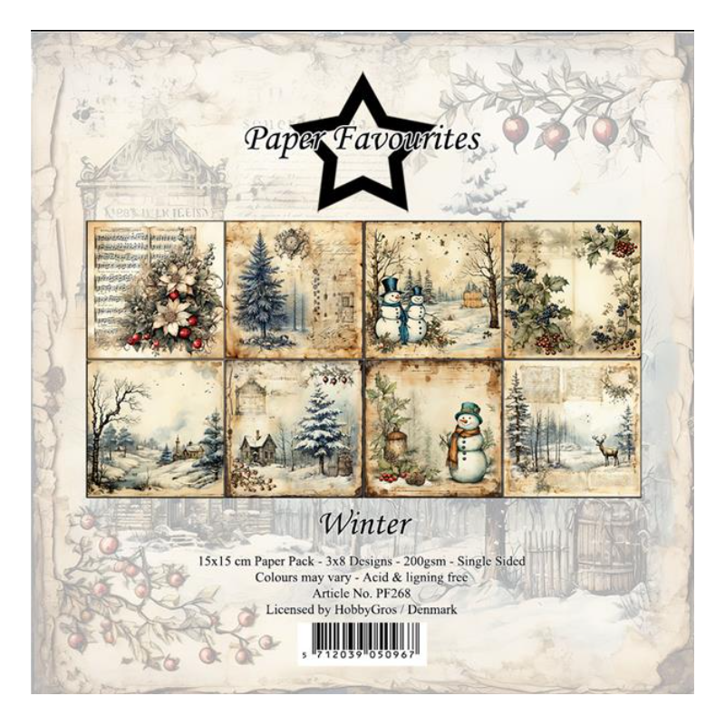 Paper Favourites Paper Pack "Winter" PF268