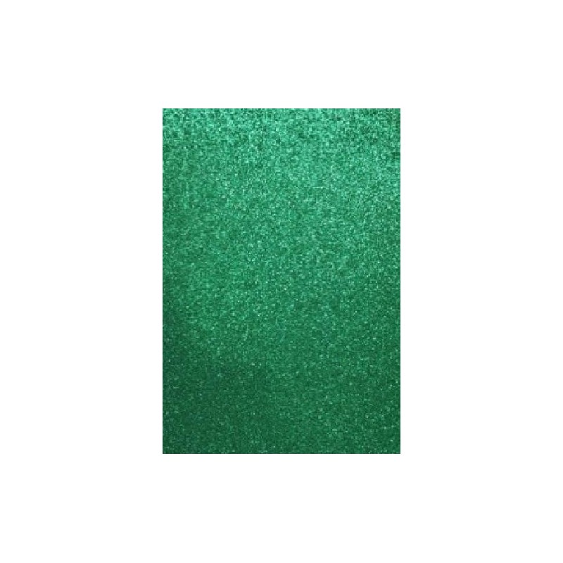 EVA foam sheets 2mm 22x30cm 5 pcs Green glitter 12315-1535