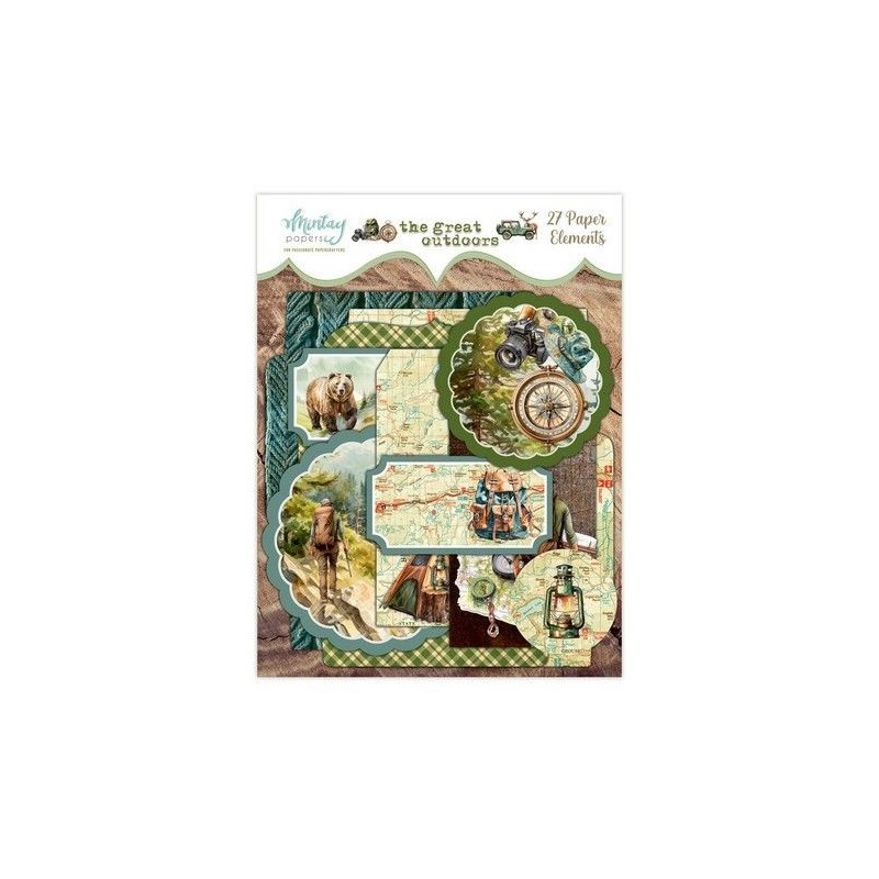 Mintay Paper Elements - The Great Outdoor, 27 pcs MT-TGO-LSCE