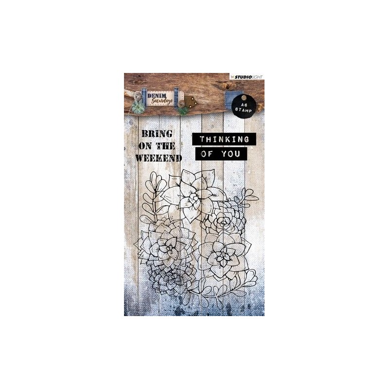 Studio Light Stamp A6 Denim Saturdays nr 329
