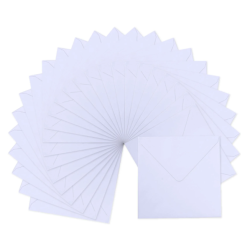 Florence • Kuvert  Envelopes 120g 16x16cm White 25 st