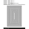 Simple and Basic die "Double Pierced Rectangle" SBD003
