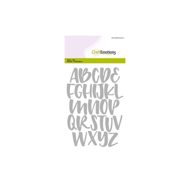 CraftEmotions Die - alphabet 115633/0512