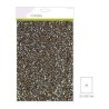 CraftEmotions glitter paper 120g, 5 Sh champagne +/- 29x21cm