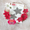 Craft&You Dies "Magda's Poinsettia" CW261