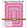 Crealies Crea-Nest-Lies XXL Rectangle smooth CLNestXXL159 max. 12,5 x 16,5 cm