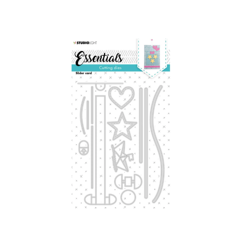 Studio Light • Essentials cutting die Slider card